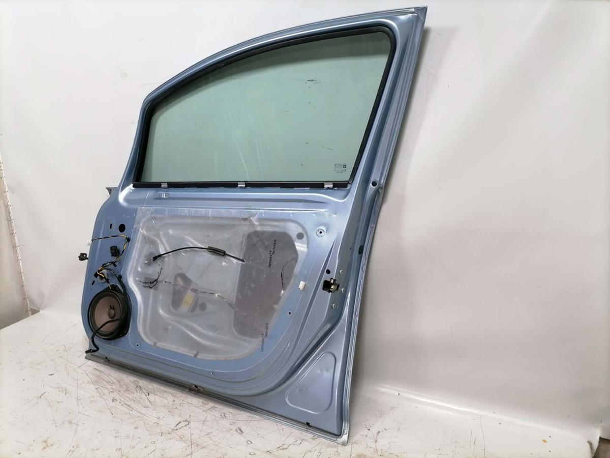 Opel Corsa D original Tür vorn rechts Z21C Aeroblau 5 Türer Rohbau BJ08